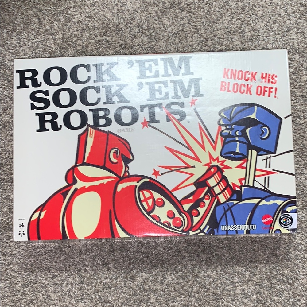 Brand new Mattel Red and Blue Action Figures Playset
